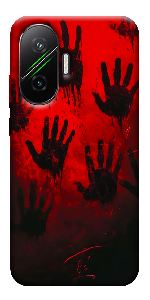 Чехол Bloody hands для Xiaomi Poco F7