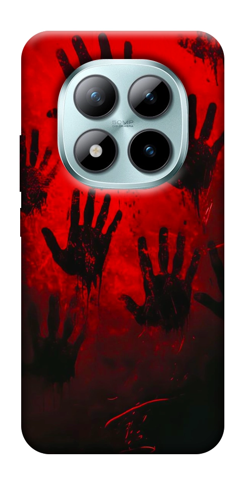 Чехол Bloody hands для Xiaomi Redmi Note 15 Pro 5G