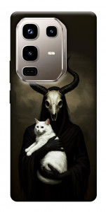 Чехол Creature with cat для Infinix Note 50 Pro 4G