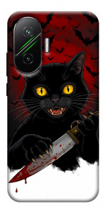 Чехол Horror lucky cat для Xiaomi Poco F7