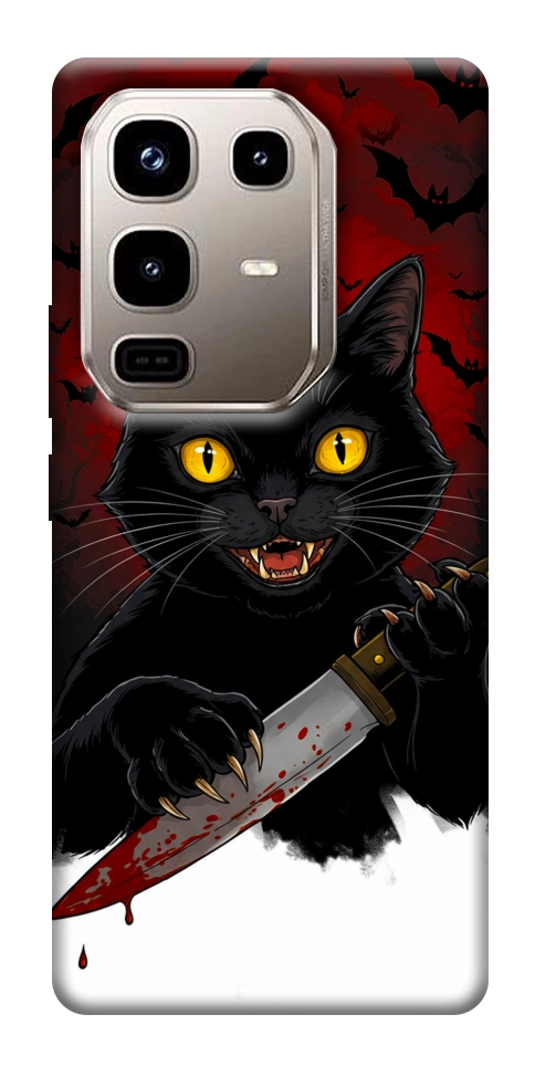 Чехол Horror lucky cat для Infinix Note 50 Pro 4G