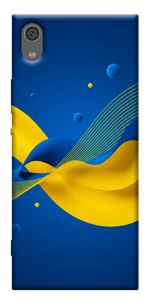 Чехол Жовто-синя гармонія для Sony Xperia XA1