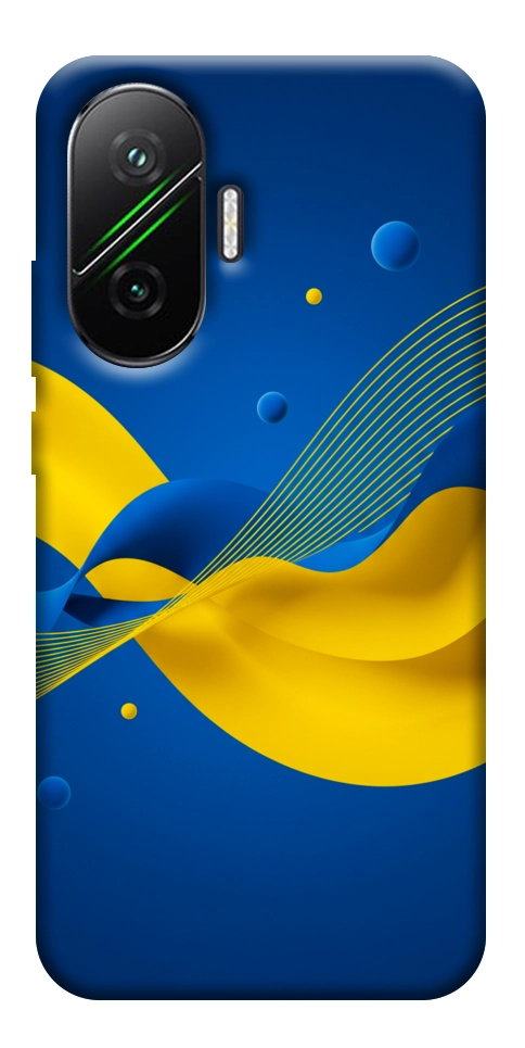 Чехол Жовто-синя гармонія для Xiaomi Poco F7