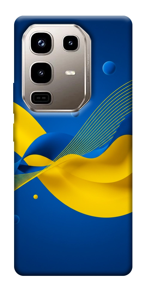 Чехол Жовто-синя гармонія для Infinix Note 50 Pro 4G