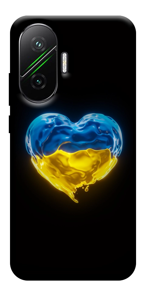 Чехол Серце України для Xiaomi Poco F7