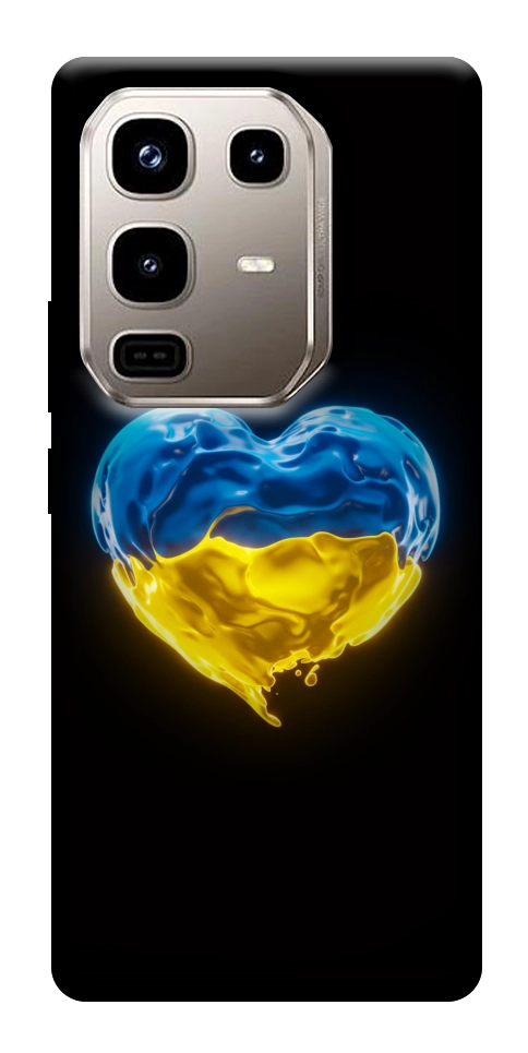 Чехол Серце України для Infinix Note 50 Pro 4G