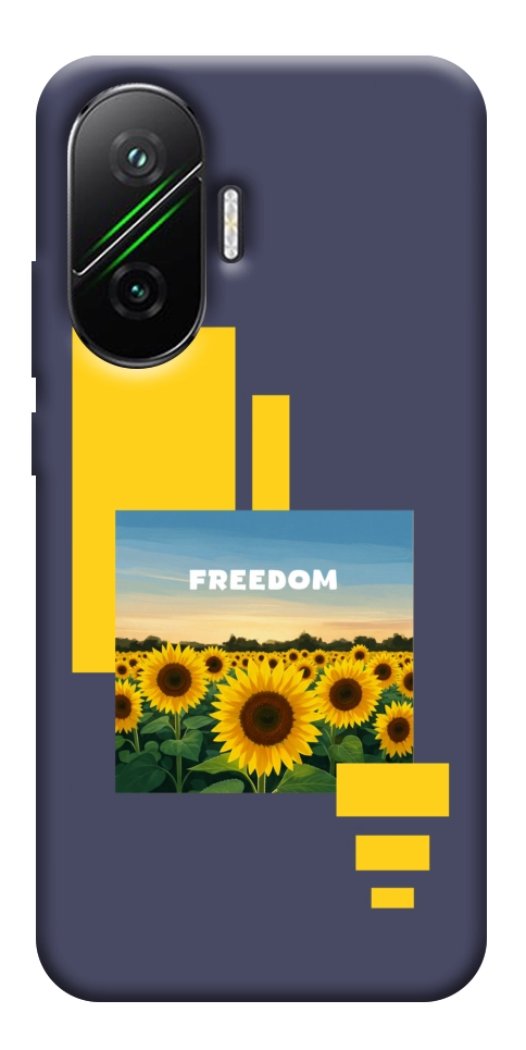 Чехол Квітуча свобода для Xiaomi Poco F7