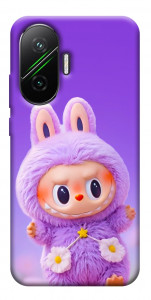 Чехол Labubu purple для Xiaomi Poco F7