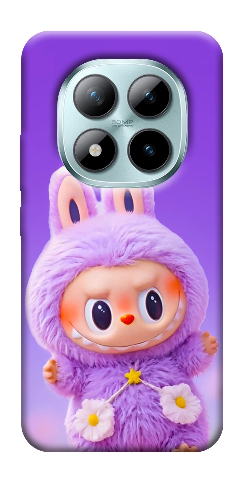 Чехол Labubu purple для Xiaomi Redmi Note 15 Pro+ 5G