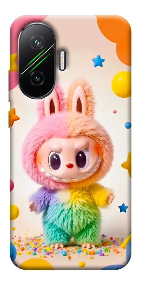Чехол Сolorful Labubu для Xiaomi Poco F7