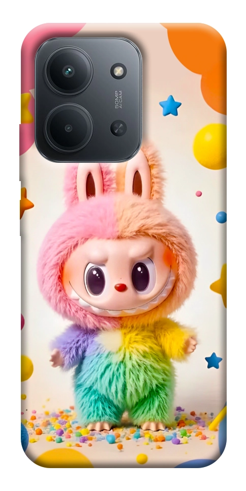 Чехол Сolorful Labubu для Xiaomi Redmi 15C (Europe version)