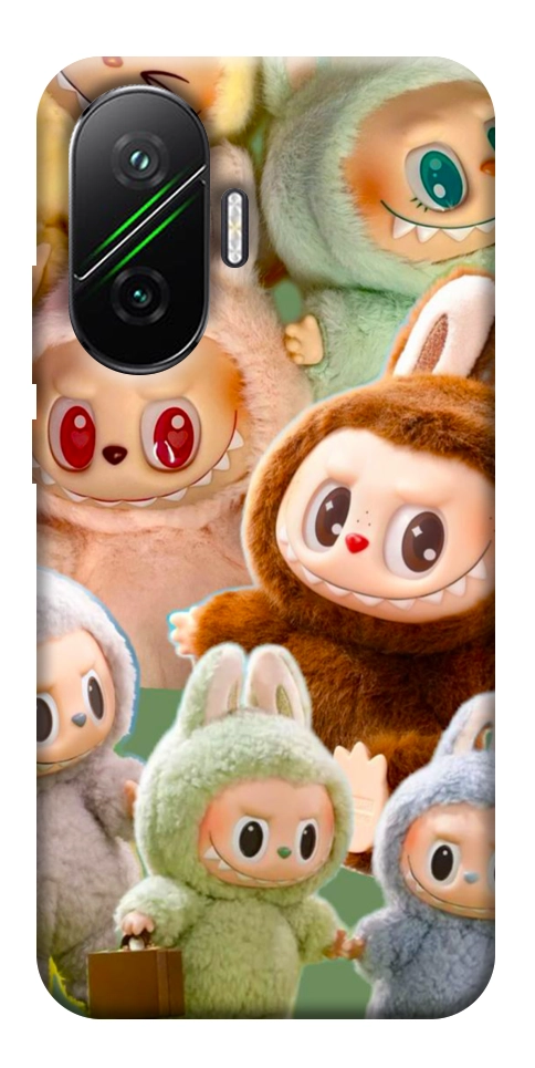 Чехол Labubu smile для Xiaomi Poco F7