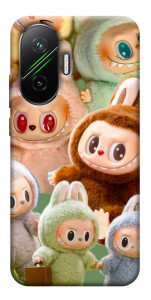 Чехол Labubu smile для Xiaomi Poco F7