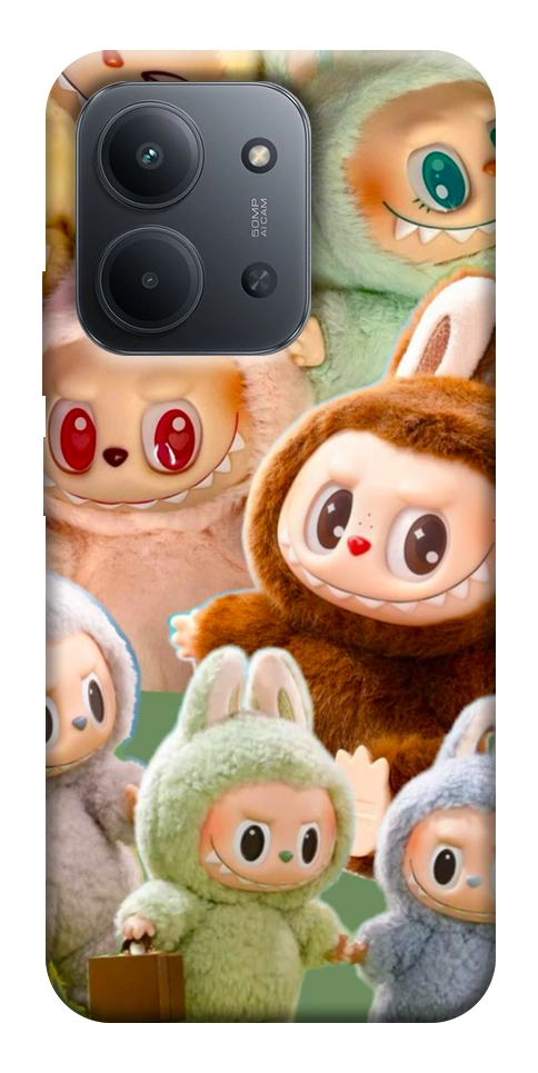 Чехол Labubu smile для Xiaomi Redmi 15C (Europe version)