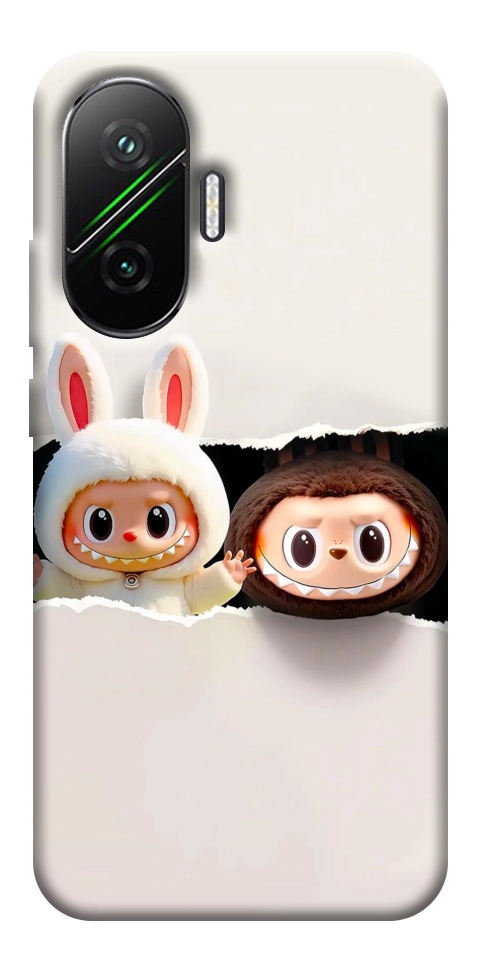 Чехол Hello Labubu для Xiaomi Poco F7