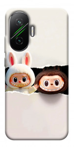 Чехол Hello Labubu для Xiaomi Poco F7