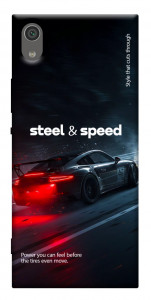 Чехол Black and red care для Sony Xperia XA1