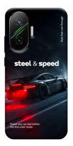 Чехол Black and red care для Xiaomi Poco F7