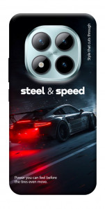 Чехол Black and red care для Xiaomi Redmi Note 15 Pro+ 5G