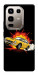 Чехол Retro comics car black для Infinix Note 50 Pro 4G