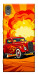 Чехол Retro comics car для Sony Xperia XA1
