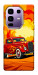 Чехол Retro comics car для Infinix Note 50 Pro+