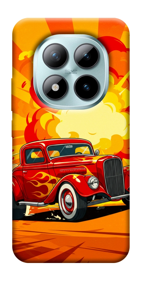 Чехол Retro comics car для Xiaomi Redmi Note 15 Pro+ 5G