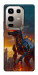Чехол Fire dino для Infinix Note 50 Pro 4G