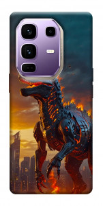 Чехол Fire dino для Infinix Note 50 Pro+