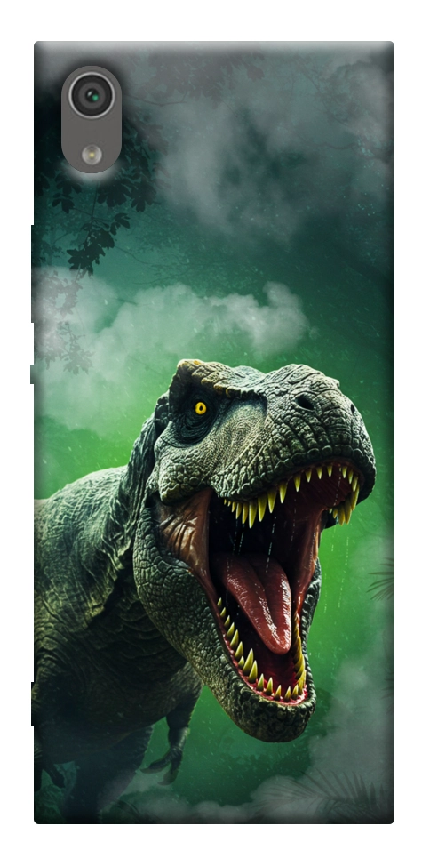 Чехол Green fog dino для Sony Xperia XA1
