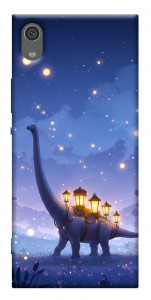 Чехол Lanterns dino для Sony Xperia XA1