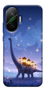 Чехол Lanterns dino для Xiaomi Poco F7