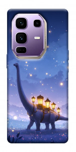 Чехол Lanterns dino для Infinix Note 50 Pro+