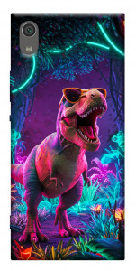Чехол Neon dino для Sony Xperia XA1