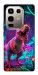 Чехол Neon dino для Infinix Note 50 Pro 4G