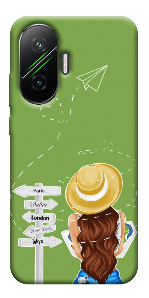 Чехол Travel girl для Xiaomi Poco F7