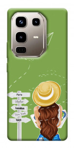 Чехол Travel girl для Infinix Note 50 Pro 4G