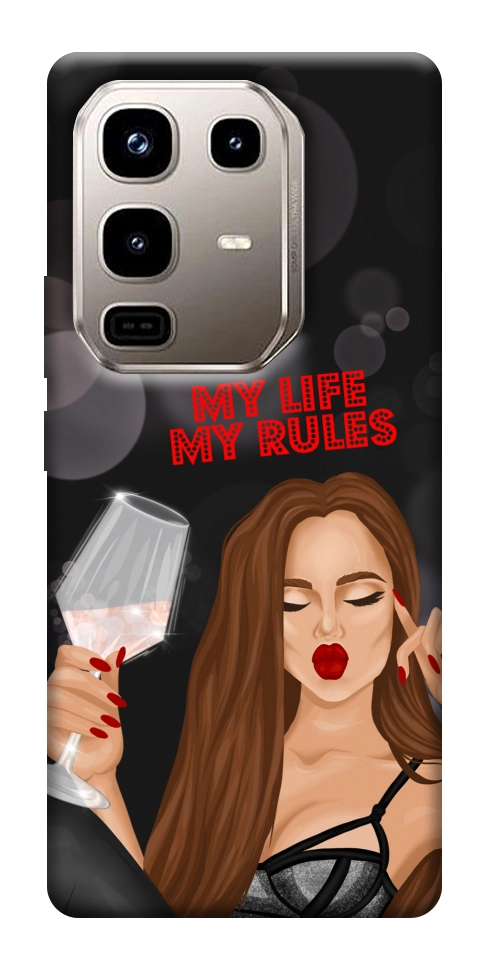 Чехол My life my rules для Infinix Note 50 Pro 4G
