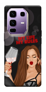 Чехол My life my rules для Infinix Note 50 Pro+