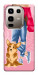 Чехол Girl and corgi для Infinix Note 50 Pro 4G