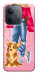 Чехол Girl and corgi для Xiaomi Redmi 15C (Europe version)