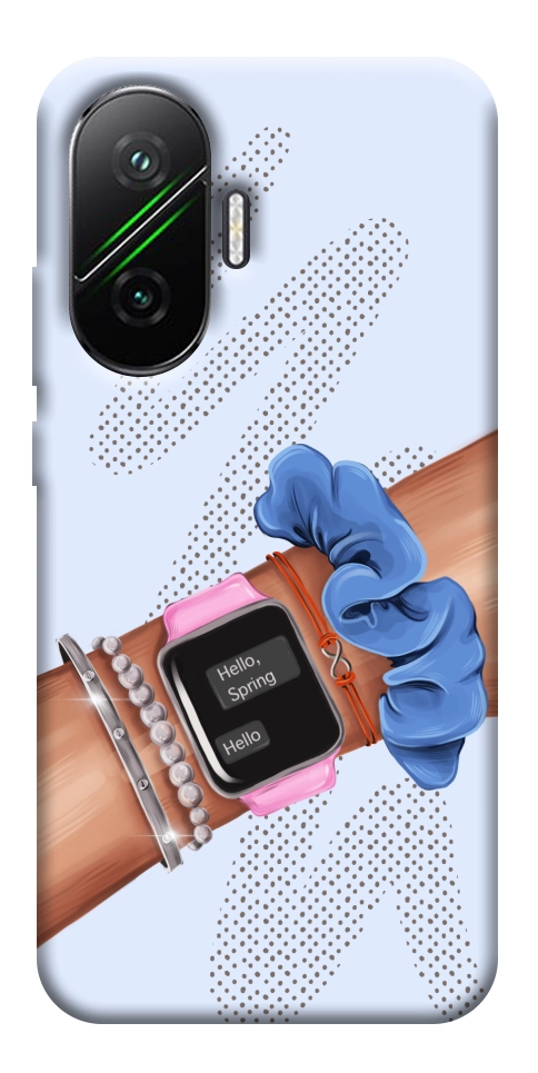 Чехол Hello spring для Xiaomi Poco F7