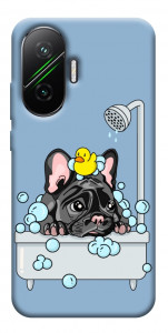 Чехол Dog in shower для Xiaomi Poco F7