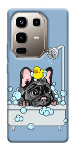 Чехол Dog in shower для Infinix Note 50 Pro 4G