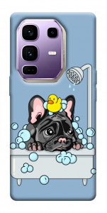 Чехол Dog in shower для Infinix Note 50 Pro+