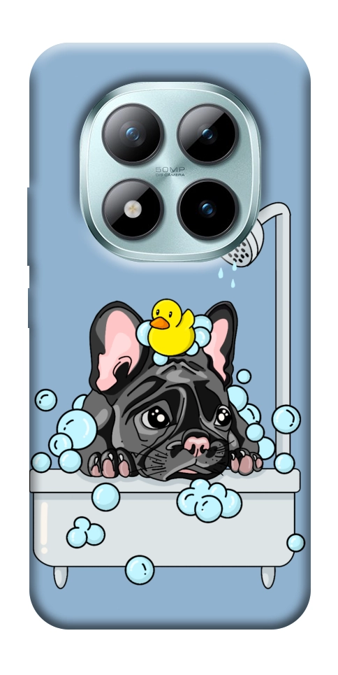 Чехол Dog in shower для Xiaomi Redmi Note 15 Pro 5G