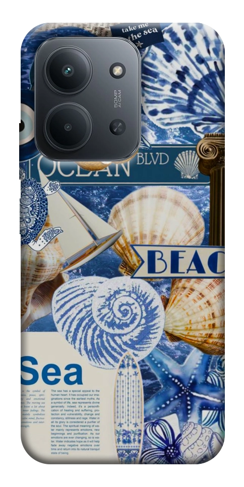 Чехол Морской коллаж для Xiaomi Redmi 15C (Europe version)