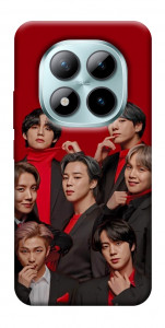 Чехол BTS in red для Xiaomi Redmi Note 15 Pro 5G