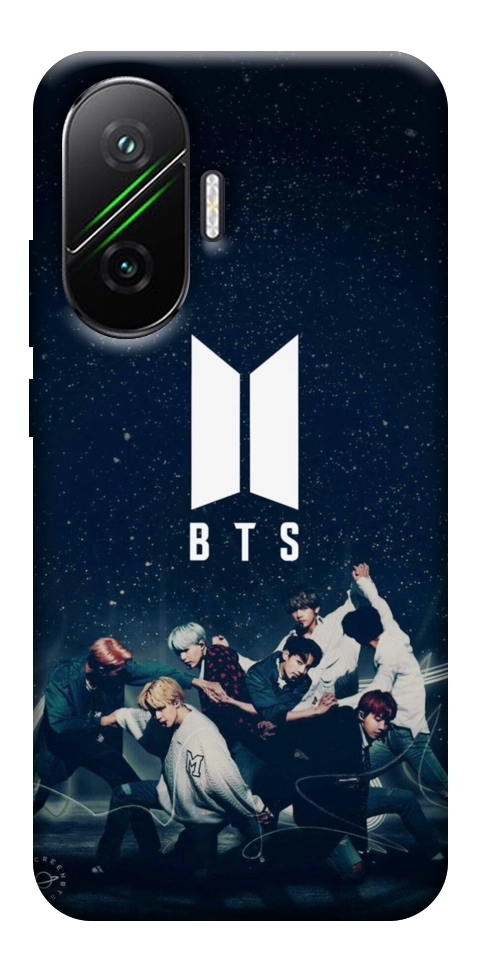 Чехол BTS logo для Xiaomi Poco F7