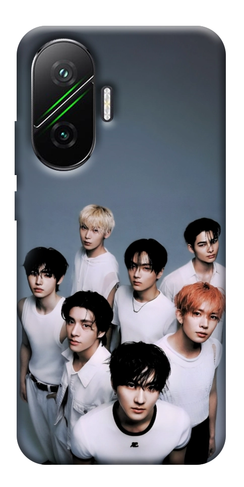 Чехол Enhypen white для Xiaomi Poco F7